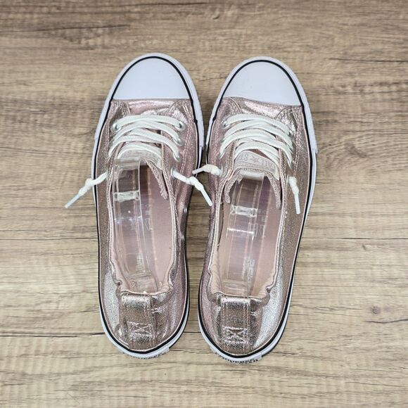 Converse CTAS Shoreline Women's Size 7 Metallic Rose Gold Slip On Shoes (556689F - Picture 5 of 9